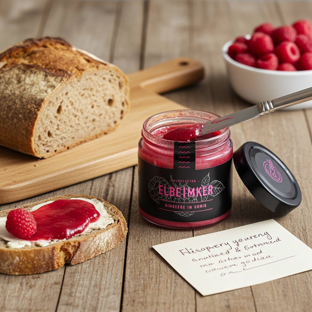 Himbeere im Honig von ElbeImker