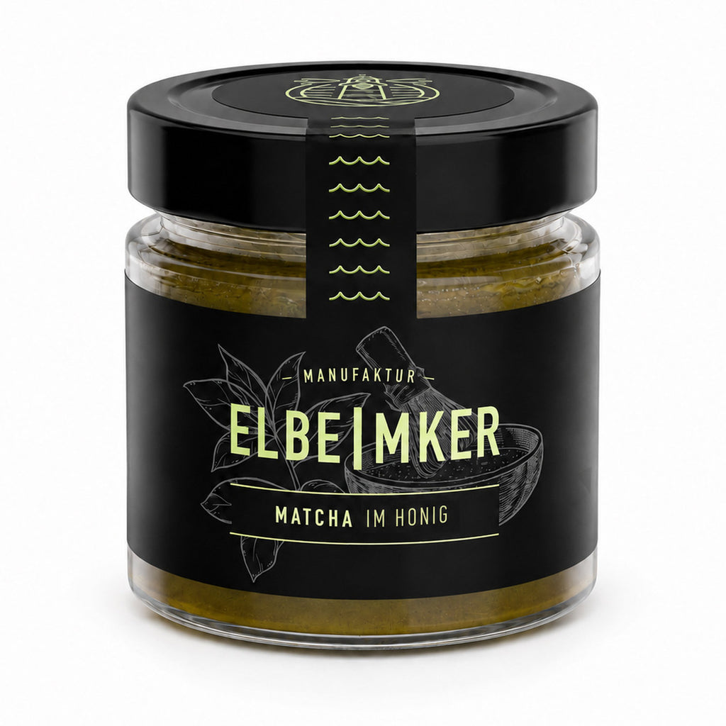 Matcha im Honig von ElbeImker