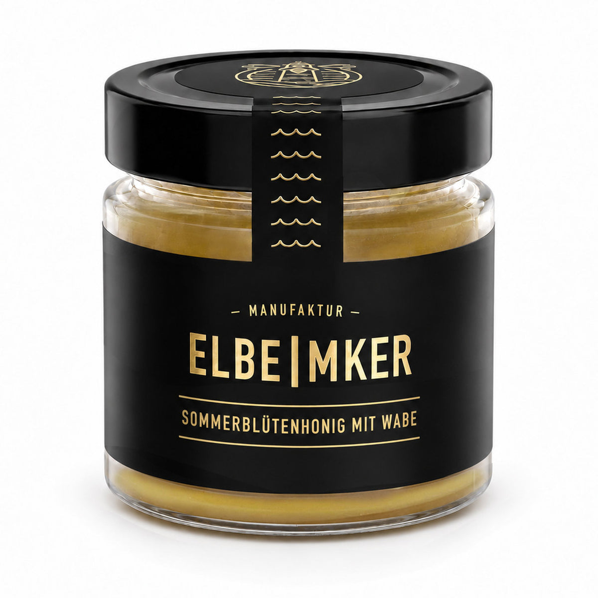 Wabe im Sommerblütenhonig von ElbeImker