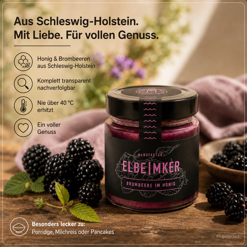 Brombeere im Honig von ElbeImker