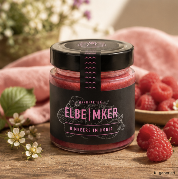 Himbeere im Honig 250g