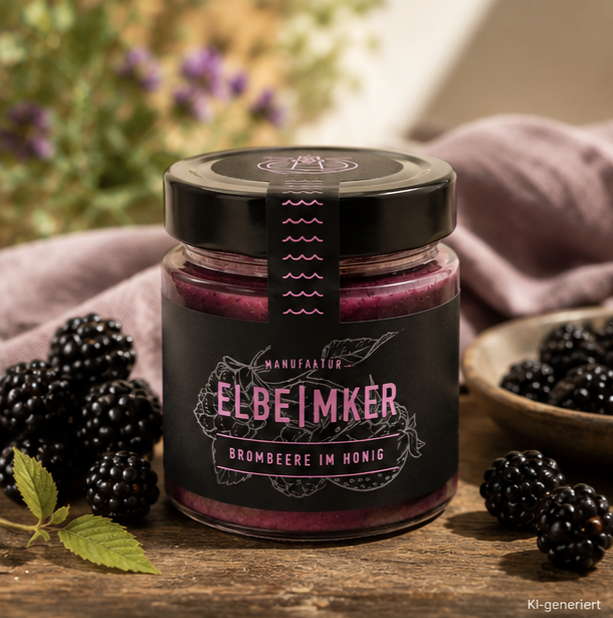 Brombeere im Honig 250g