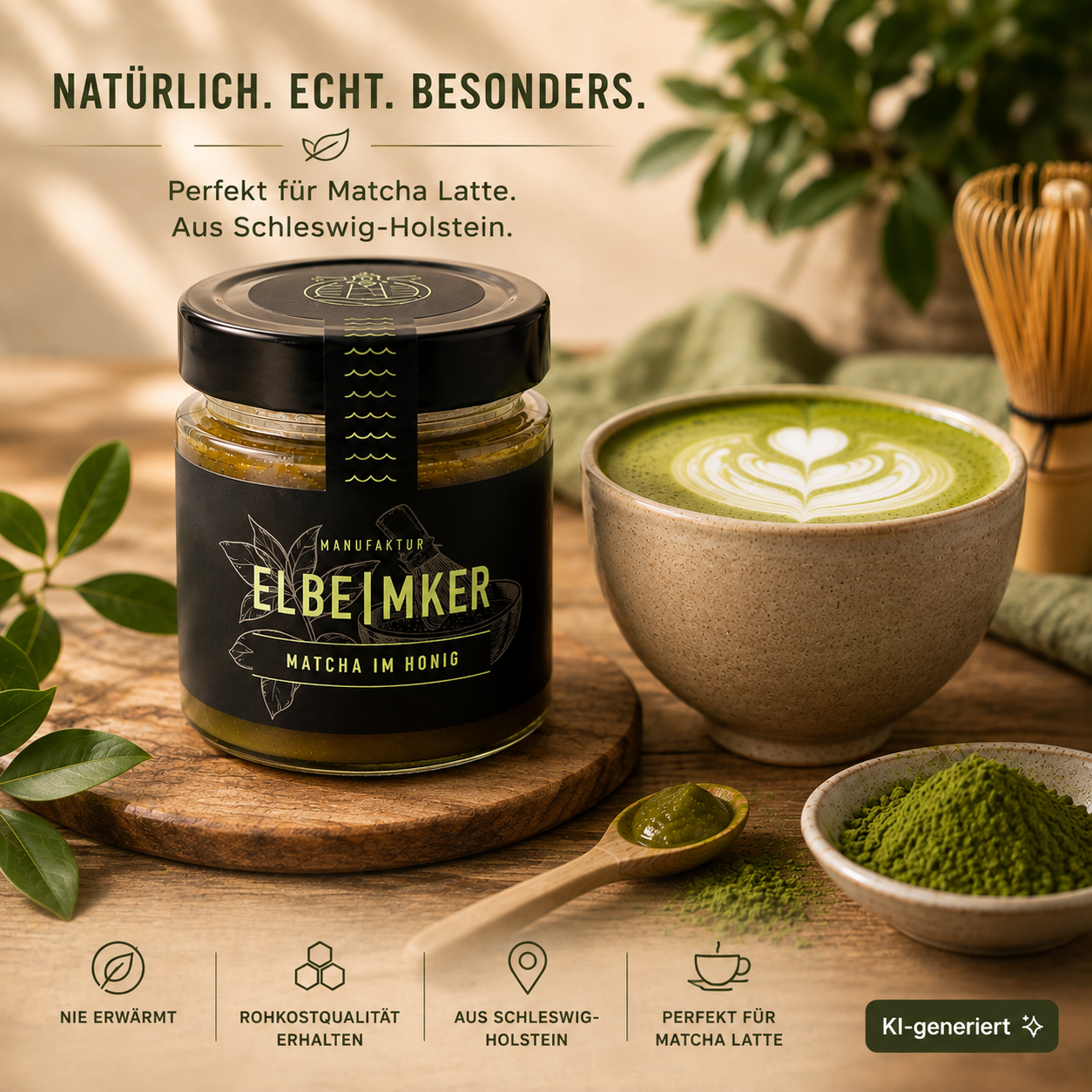 Matcha im Honig 250 g